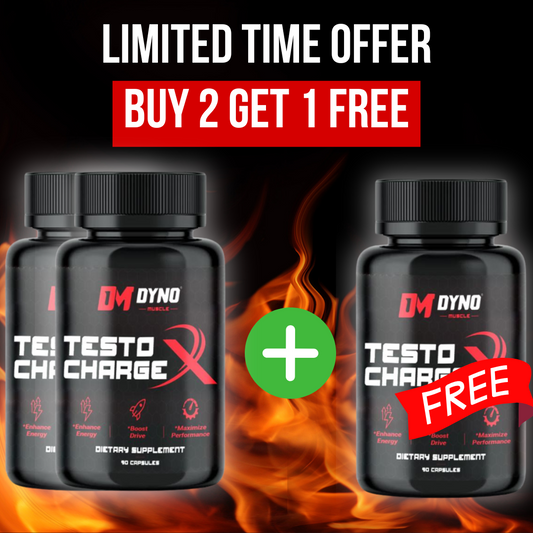 TestoCharge X - Buy 2 Get 1 FREE